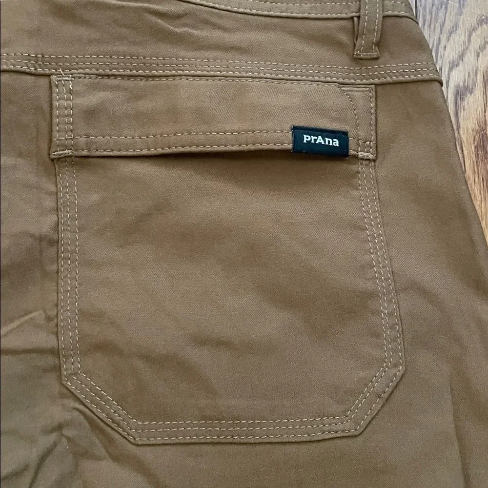 Prana Tan Cargo Slim Fit Pants Men’s Sz 36/30 - Picture 14 of 15